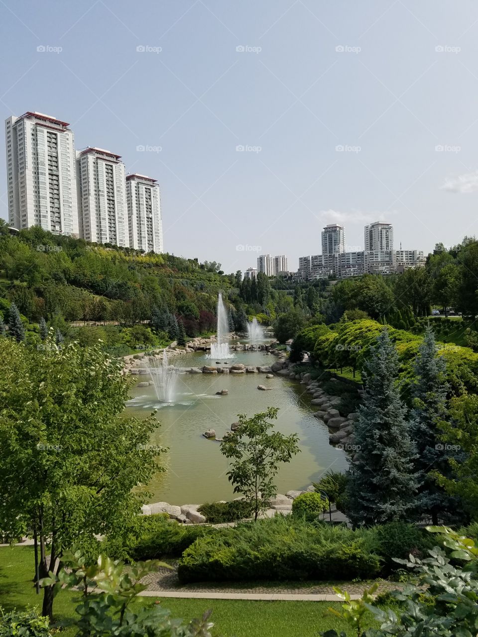 Dikmen Vadesi park in Ankara Turkey