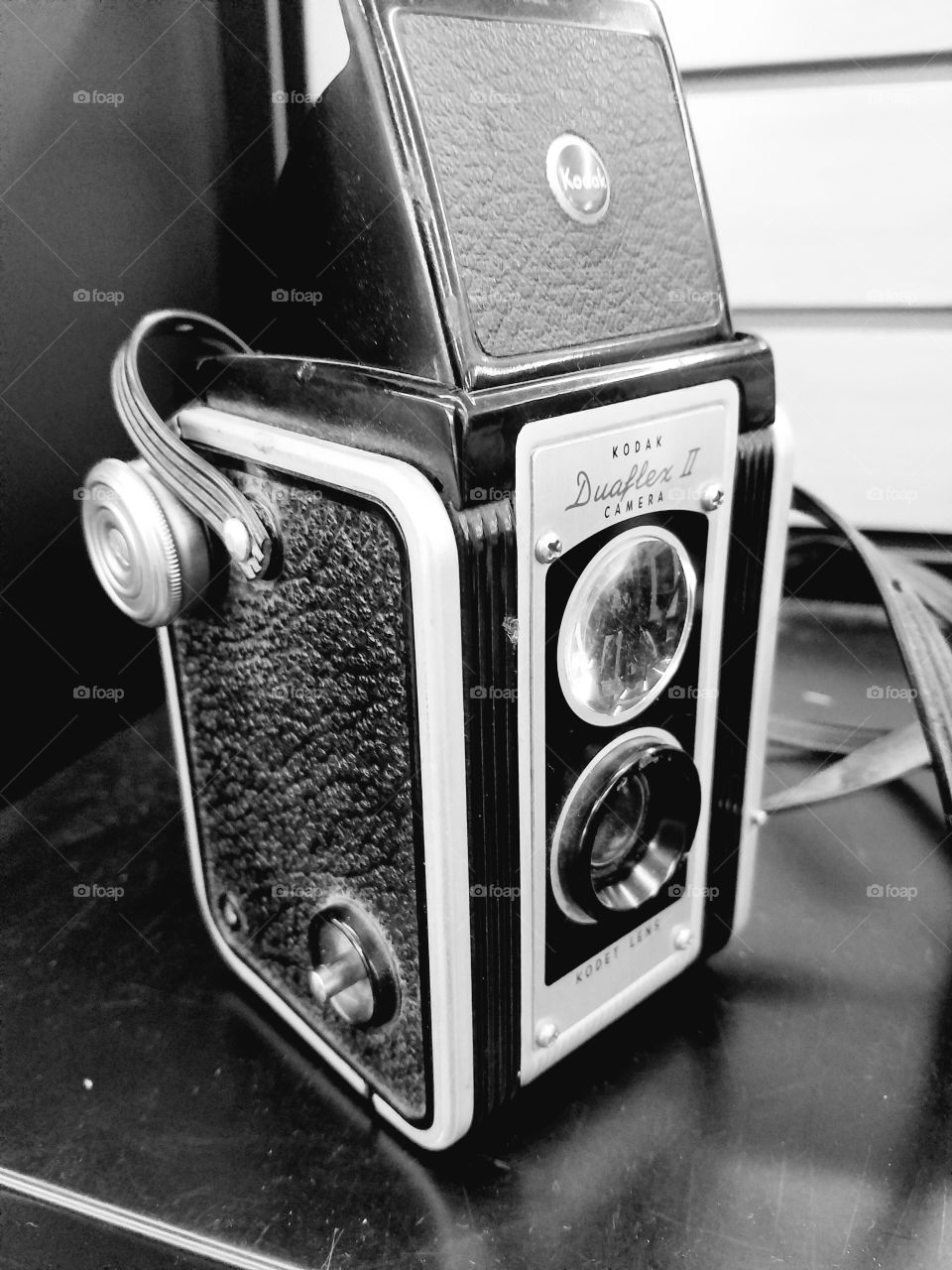 face of old camera