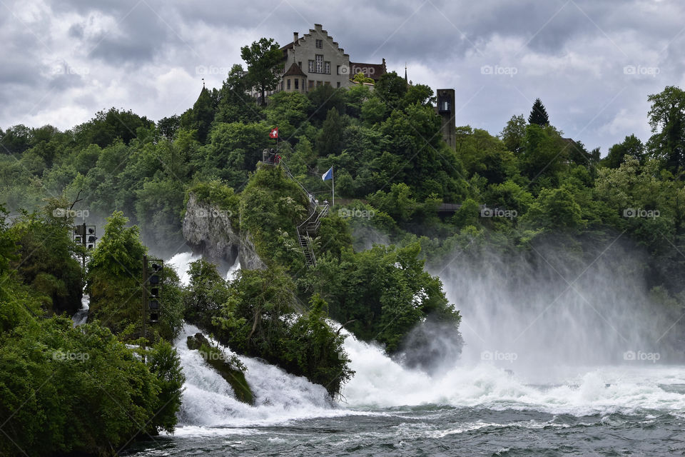 les chutes du Rhin, Suisse