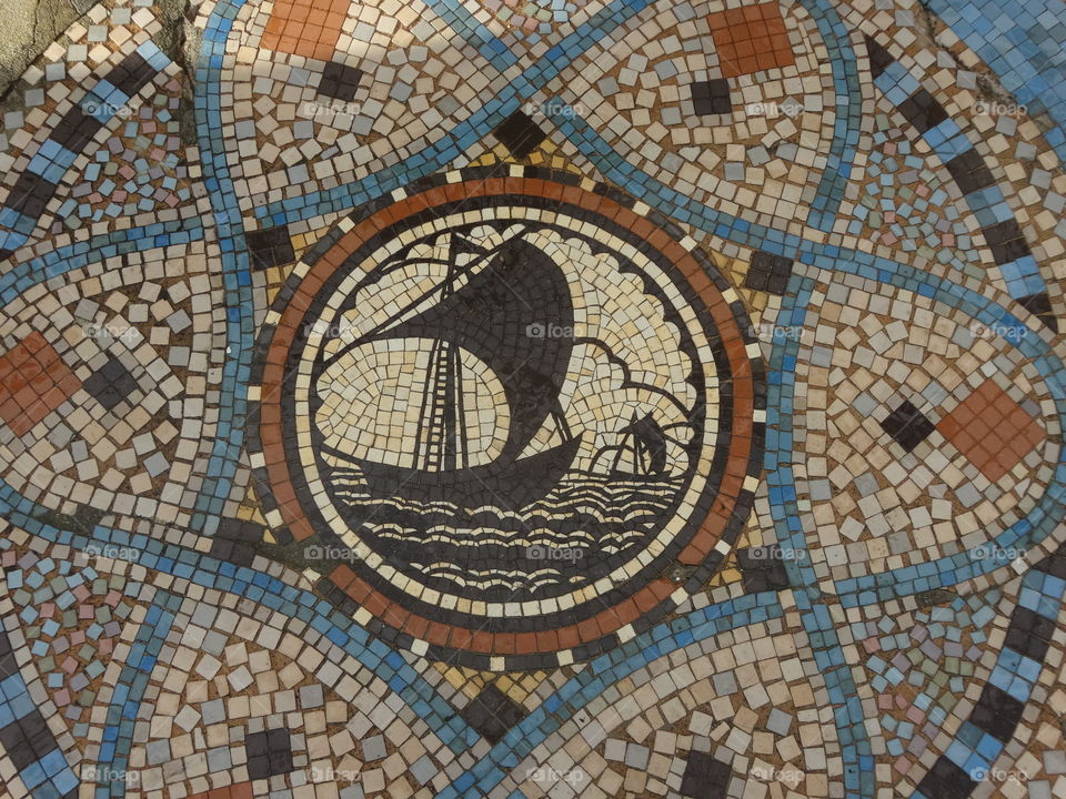 mosaic iin Deauville