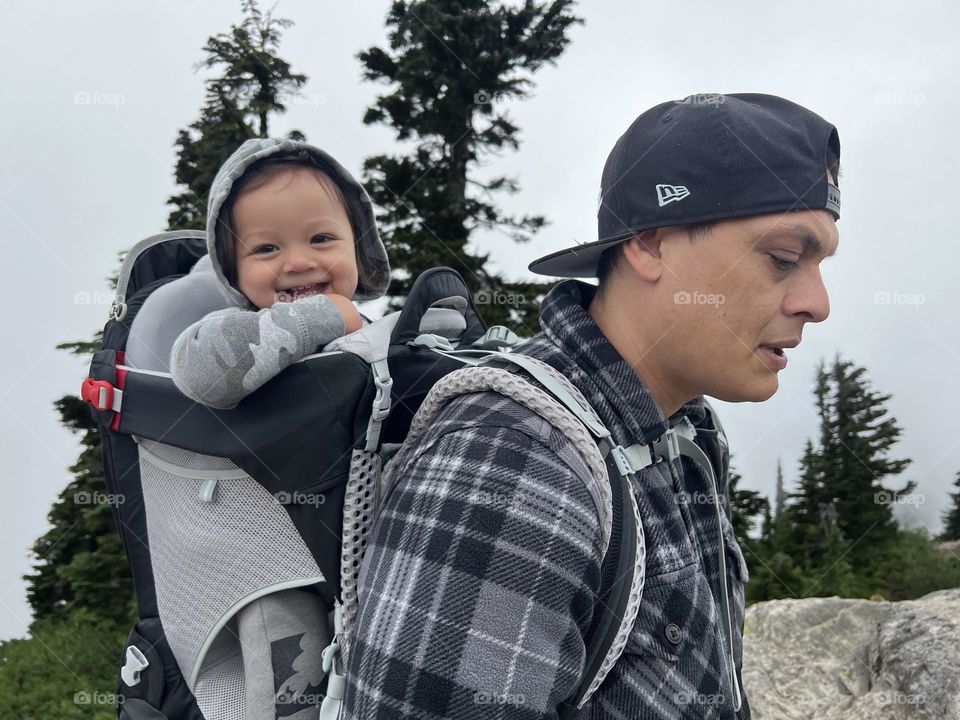 Father and his second born son. 