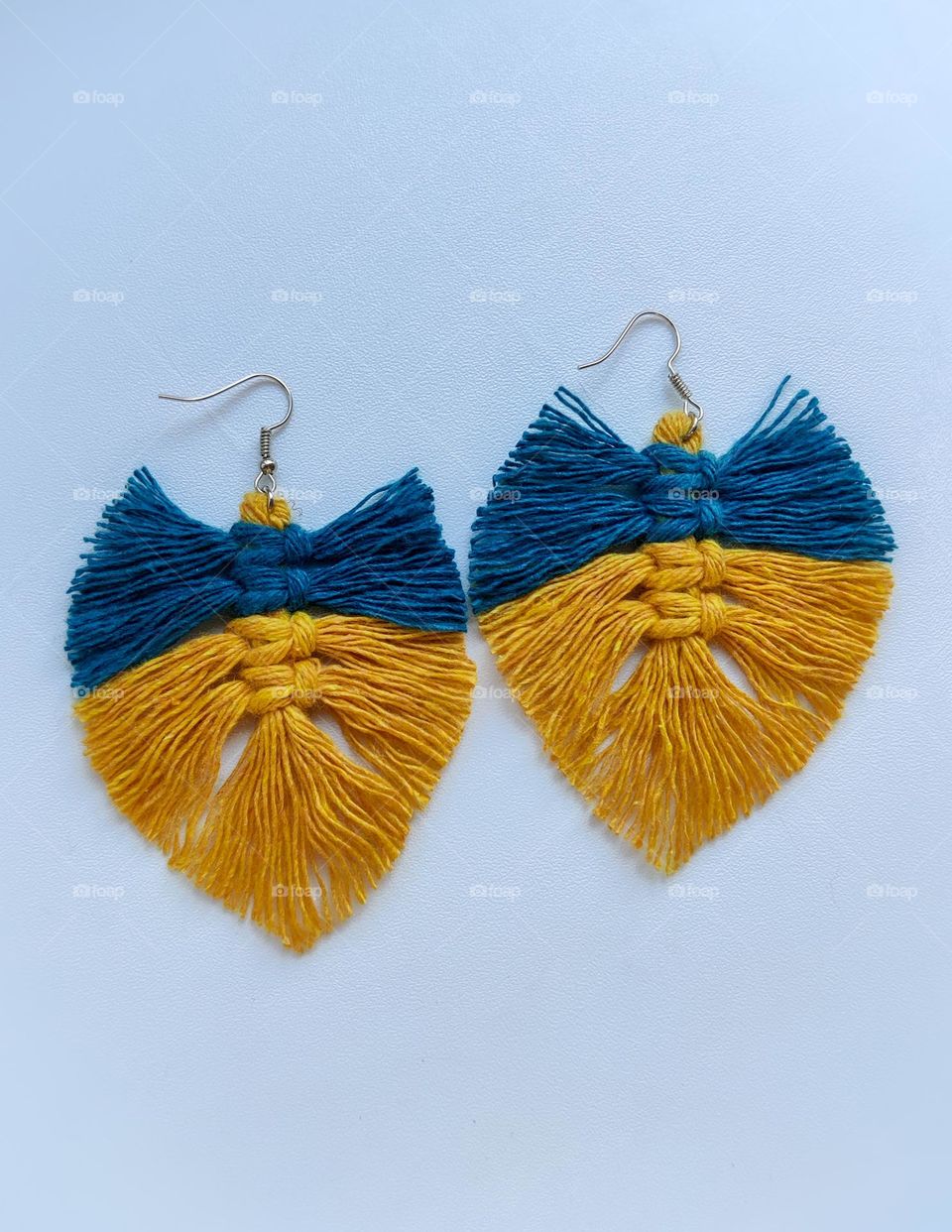 Macrame earring i made