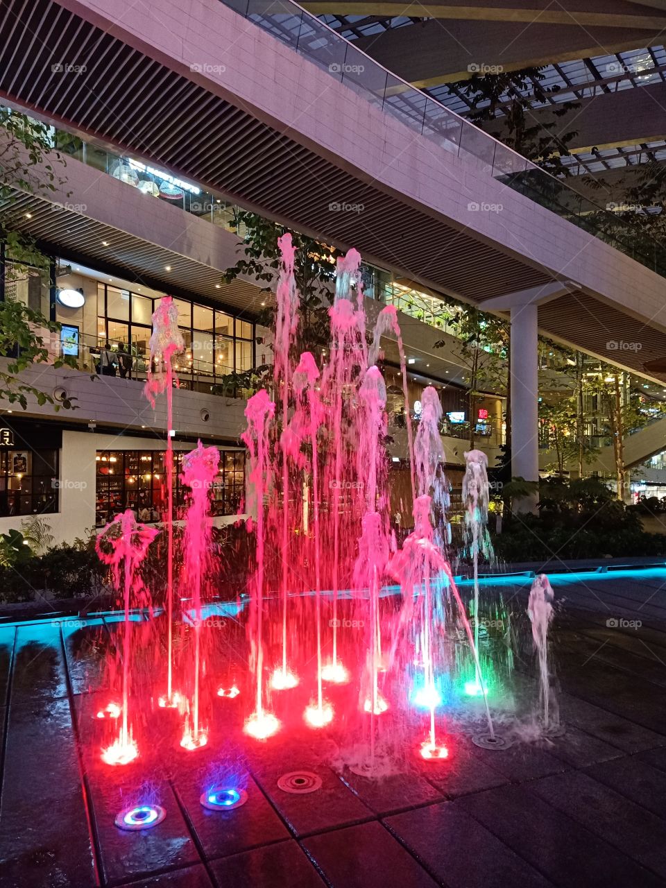 Rainbow Dancing Fountain