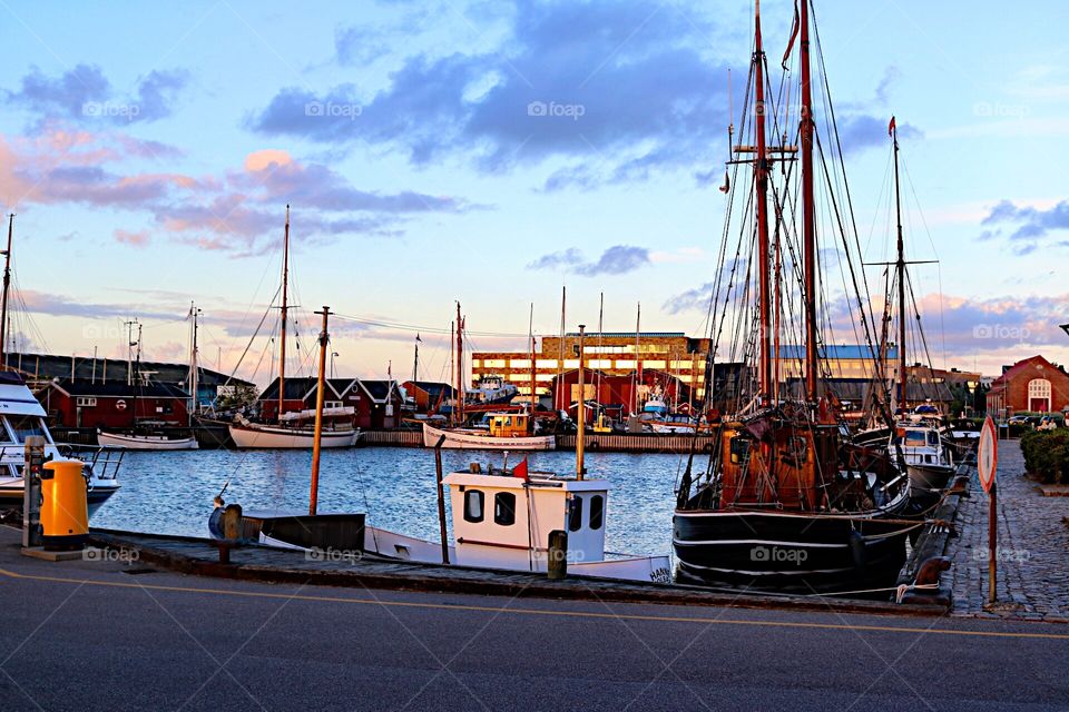 Boat Harbour in Dannark!