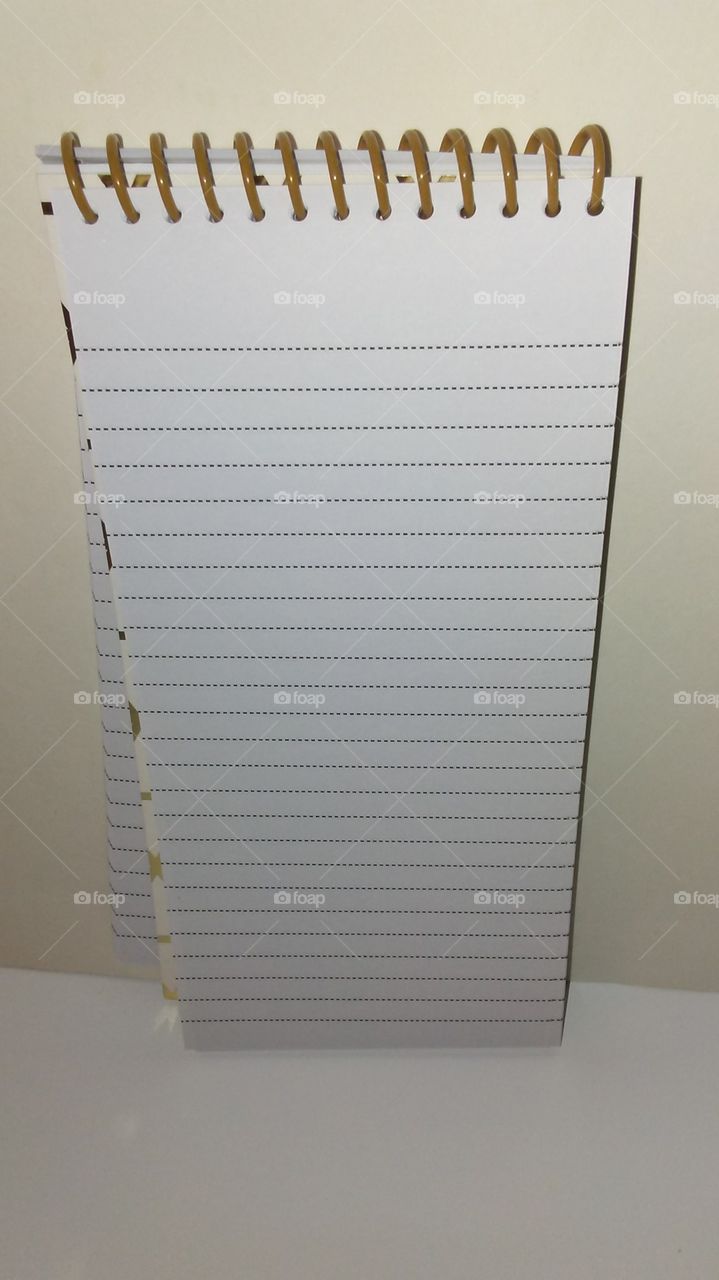 black dotted line notebook paper