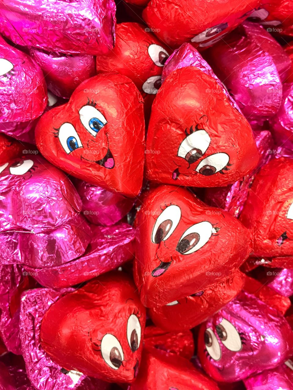 Red Heart Smile Candy