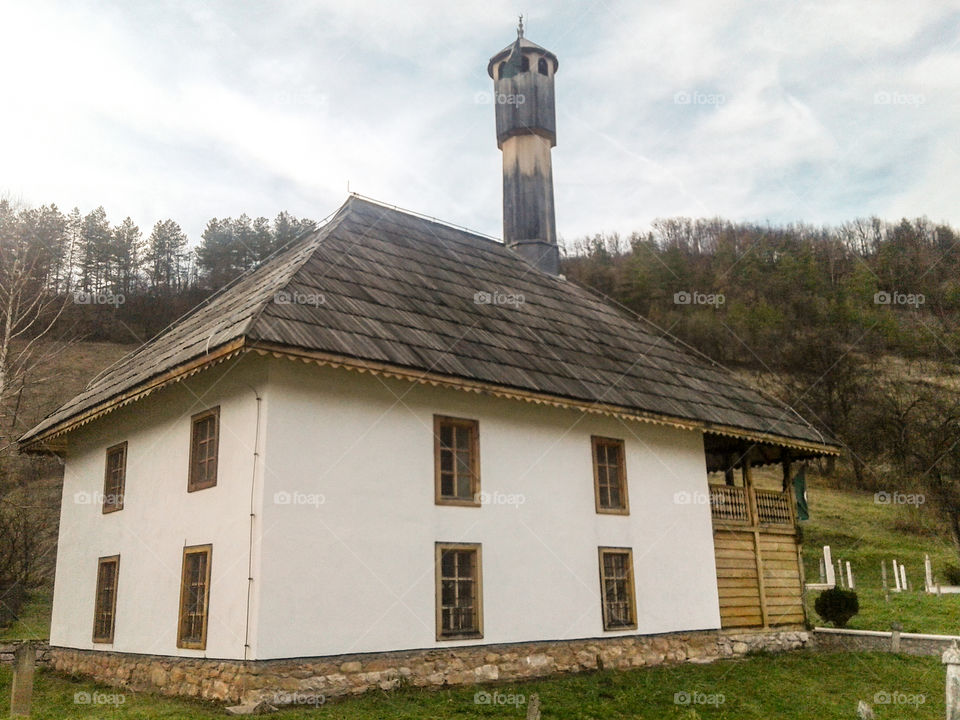 an old and ancient mosque,made 1463.