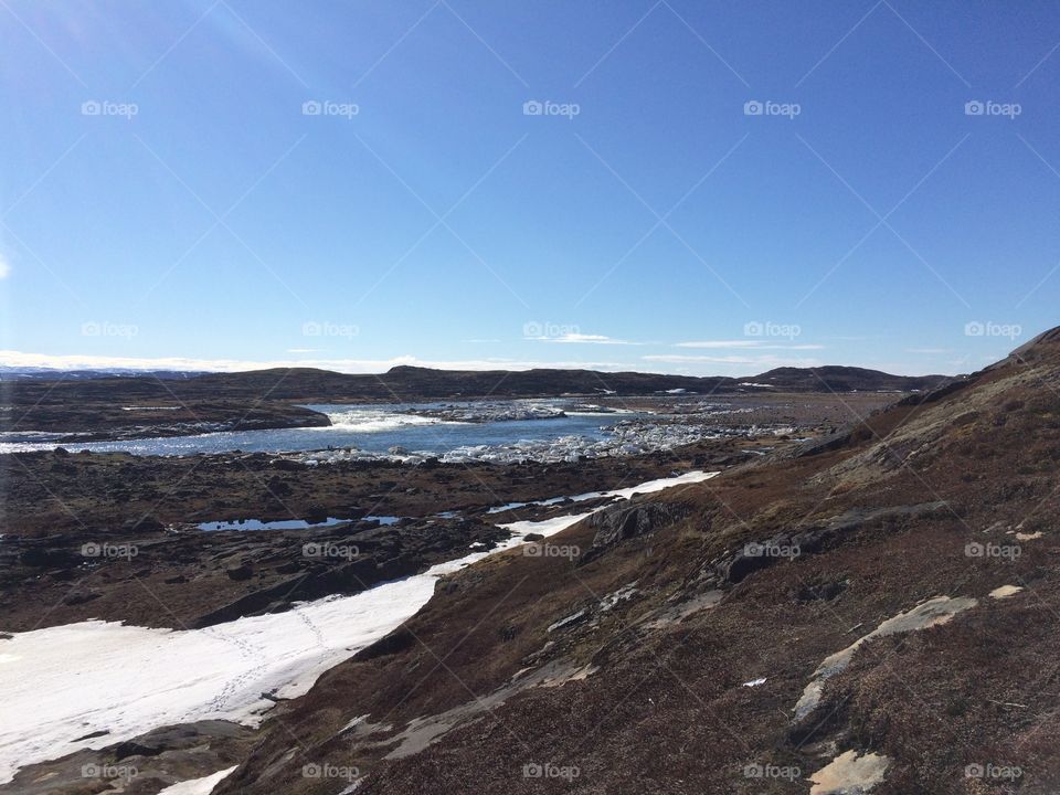First day of summer meant first day of fishing for me. It was pure bliss to be back by the river. Sylvia Grinnell is just pure beauty #iqaluit #river 