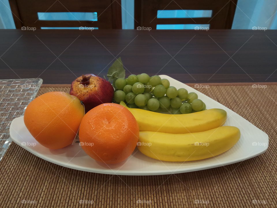 fruits arrangement