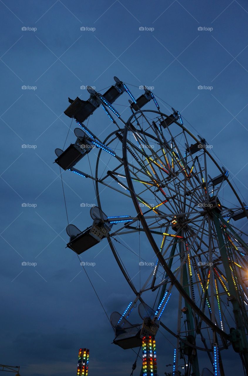 Ferris Wheel at dusk