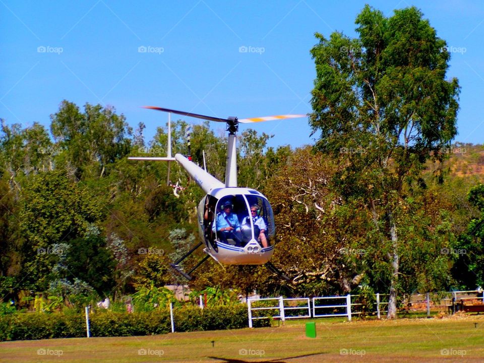 Landing, EL Questro, Western Australia.