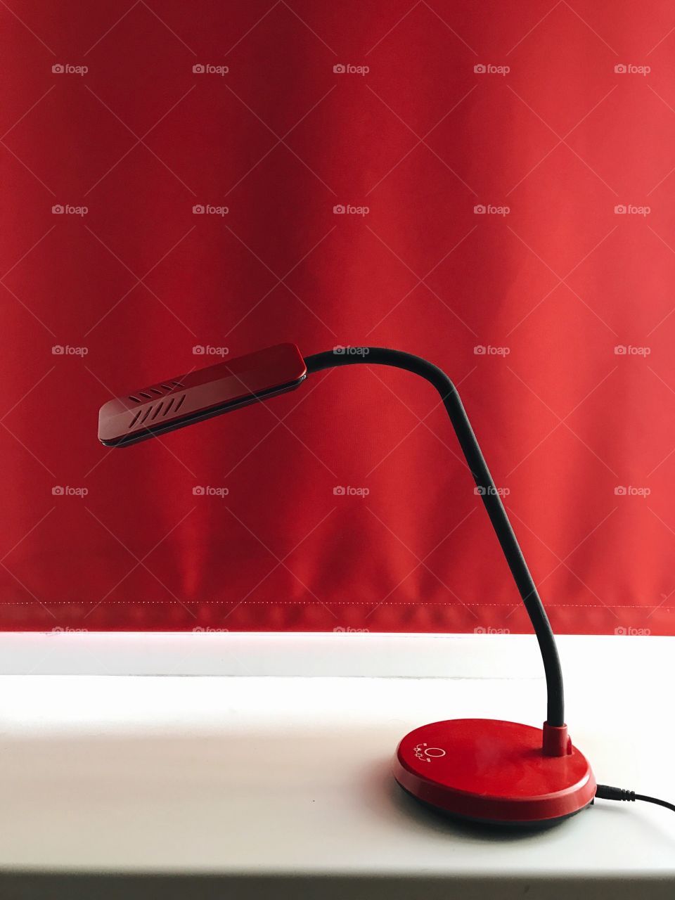 Red lamp