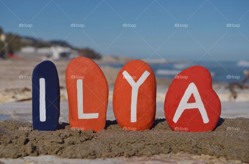 Ilya, male name meaning in hebrew "My god is He"