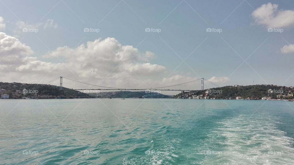 Bridge in Bosphorus