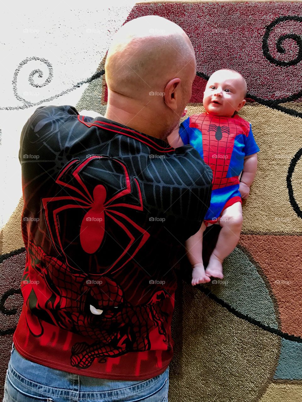 Big and little spidey