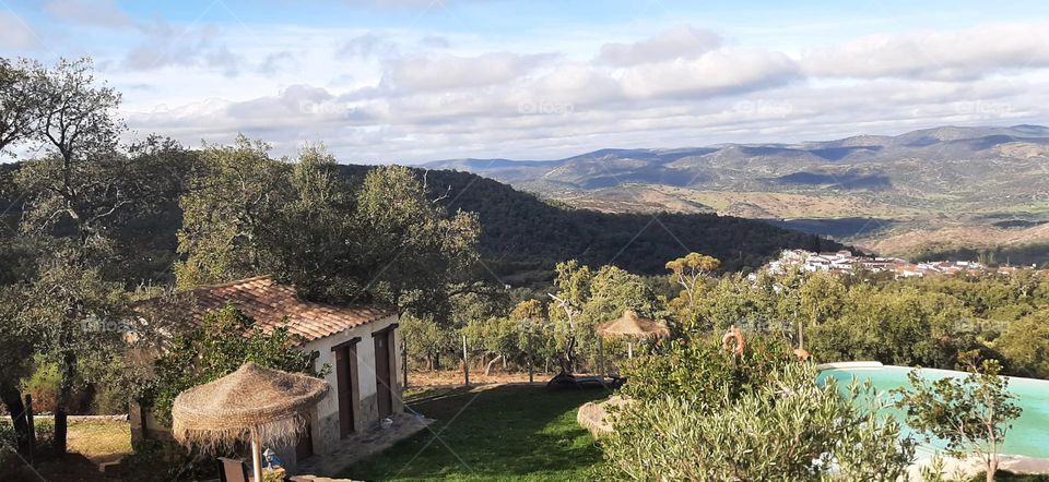 vistas mirador Aracena