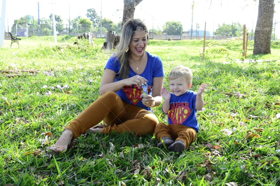 like mother like son in the square