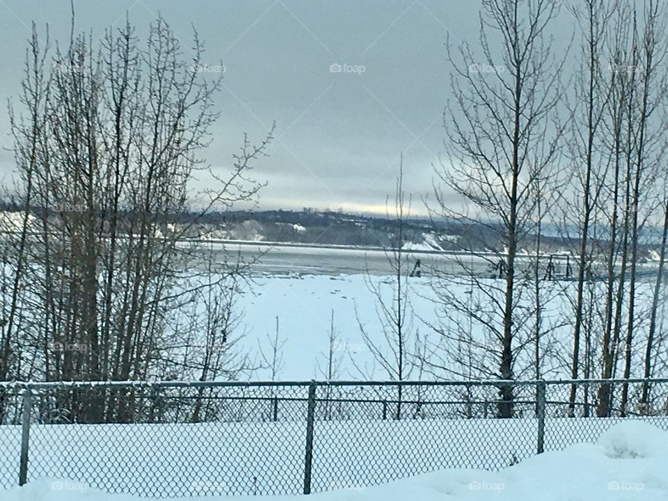 Alaska waterfront 