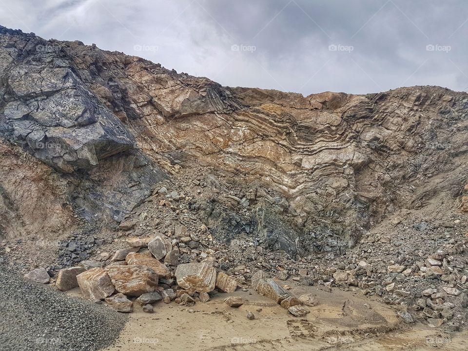 quarry open pit