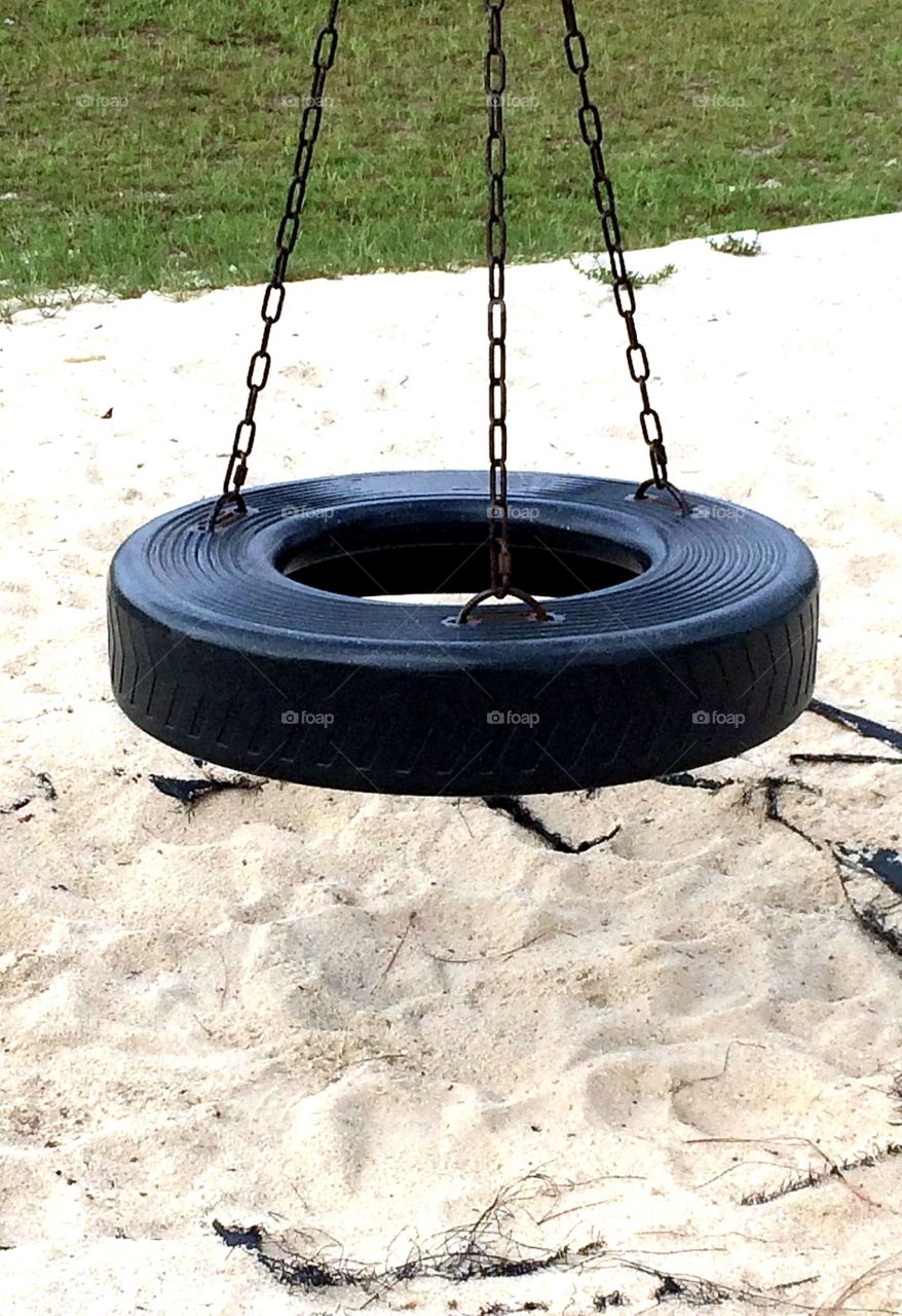 Tire swing 
