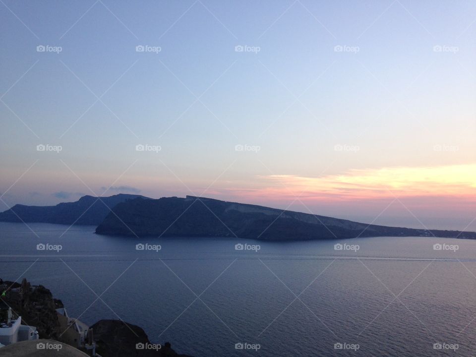 Water, Sunset, Landscape, Lake, Mountain