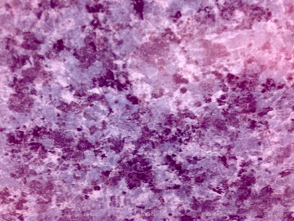 Stained purple backdrop