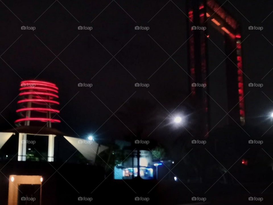 A beautiful night in Dubai