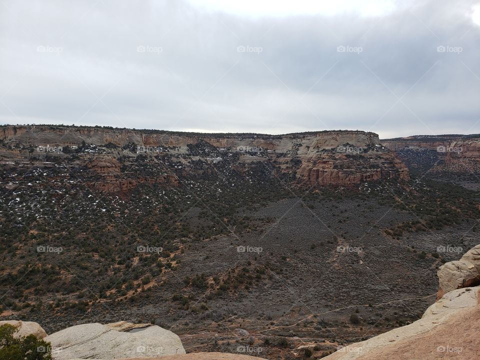 A long a course canyon existing for millennia