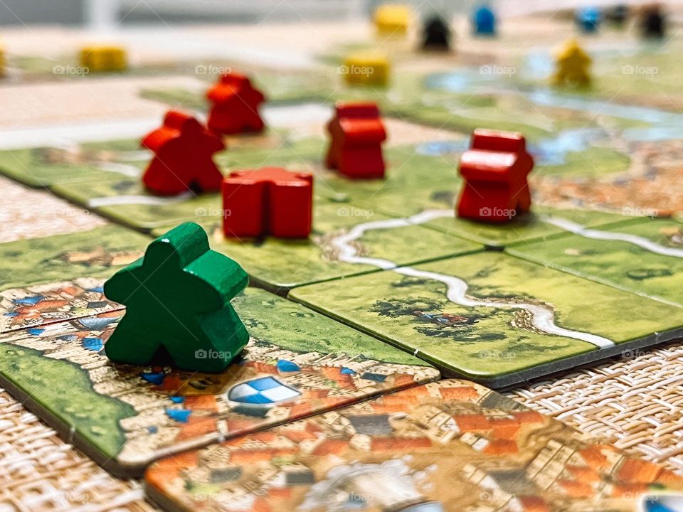 Board game Carcassonne, a great pastime for the whole family
