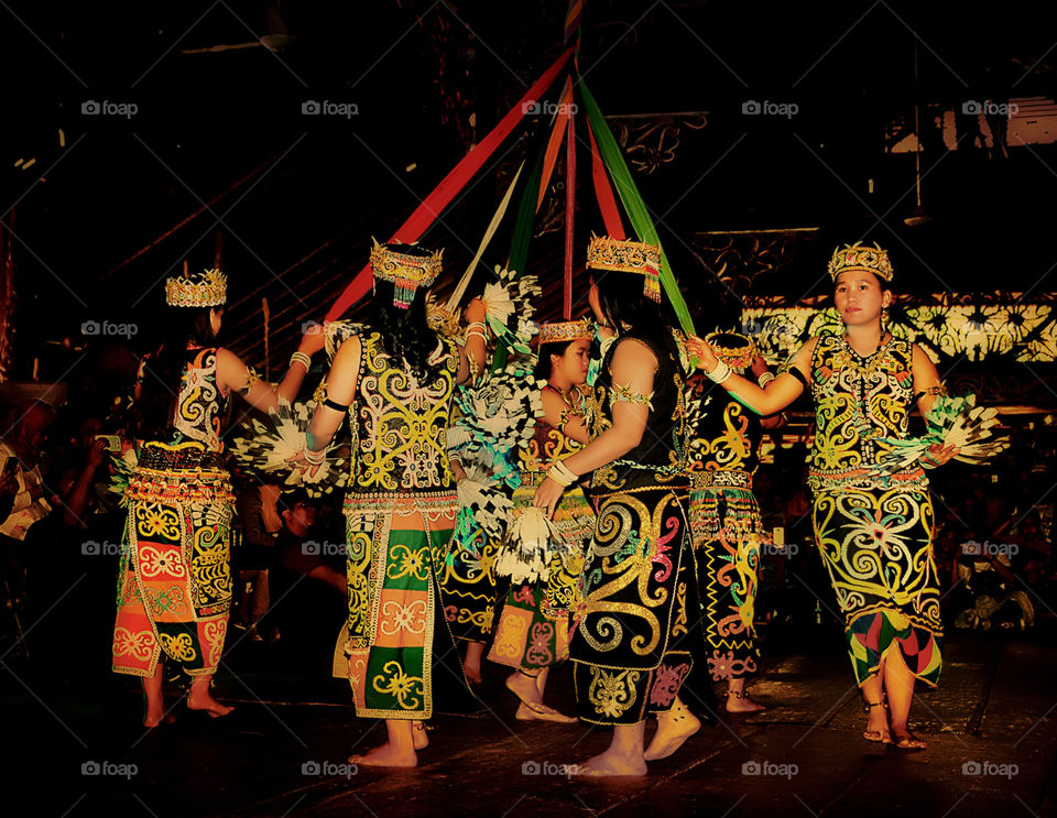 dayaks culture dancing