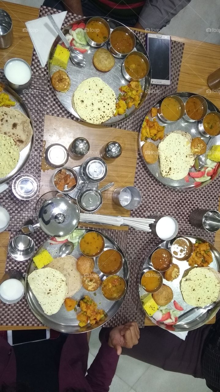 Gujarati special thali