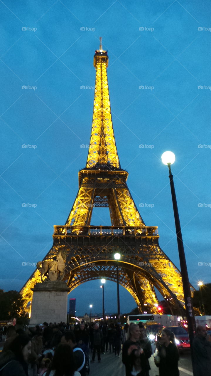 Paris.  eiffle tower