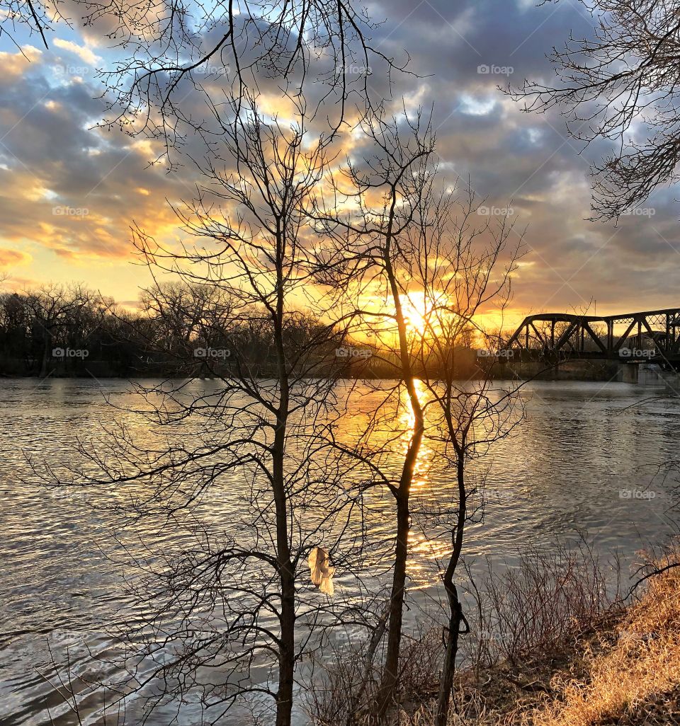 Manitoba sunset 