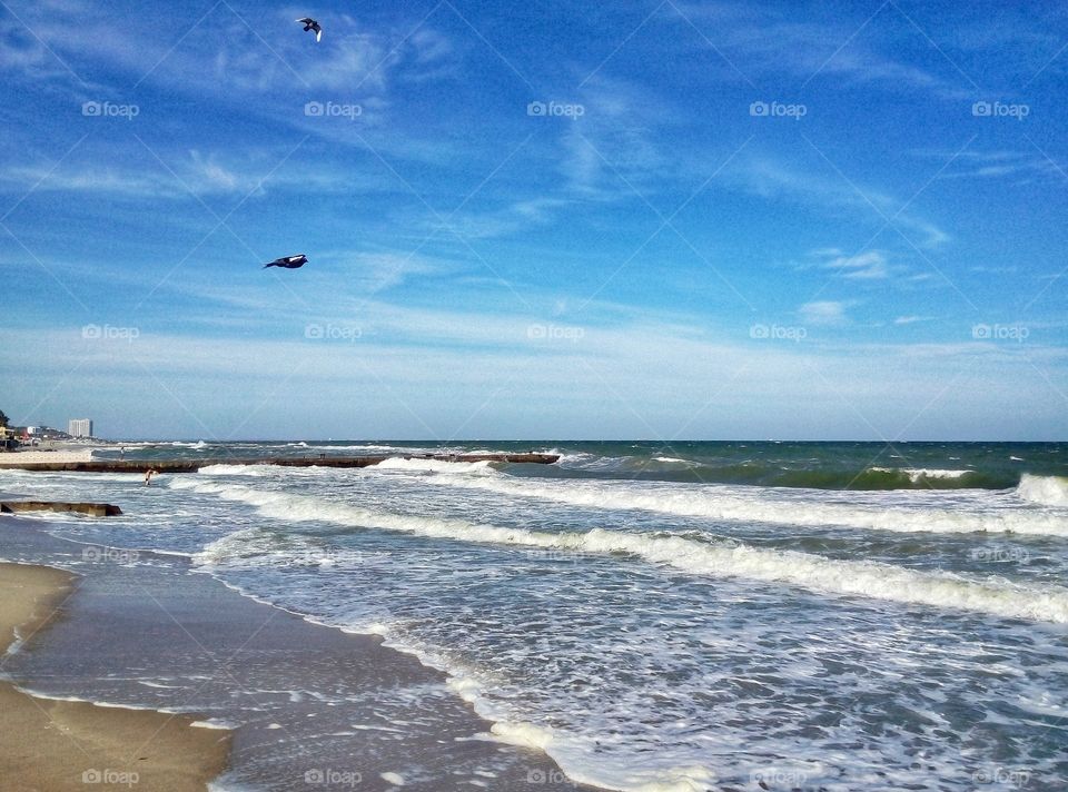 sea ​​pier surf море пирс прибой