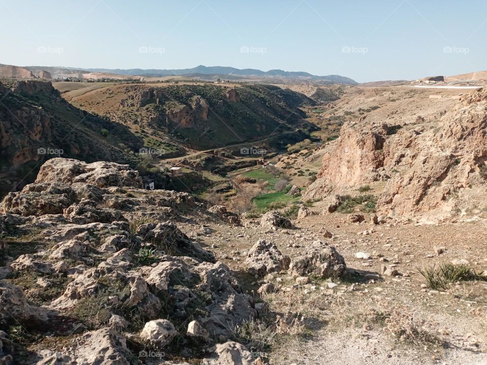 Portrait of mountains