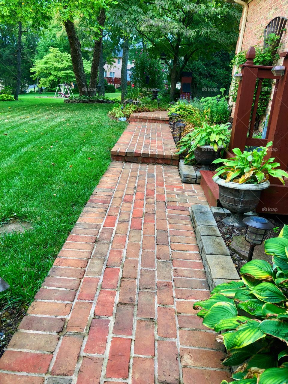 Brick Garden pathway 