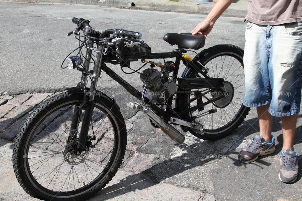 bicicleta com motor