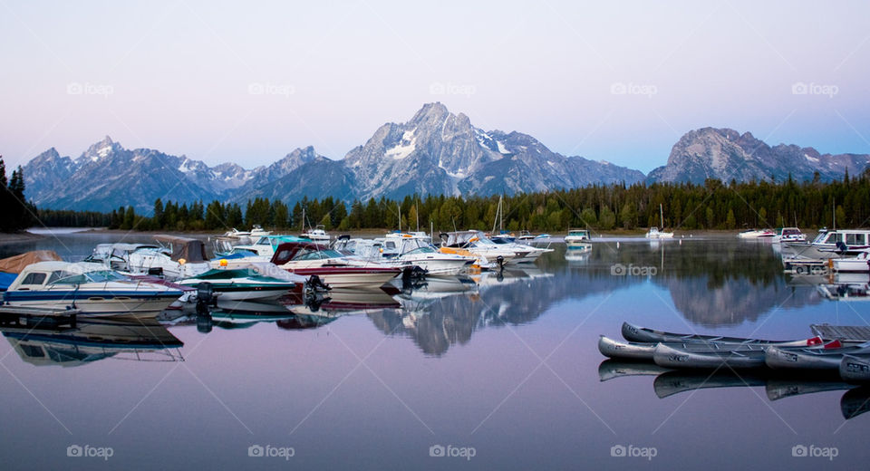 Grand Teton sunrise