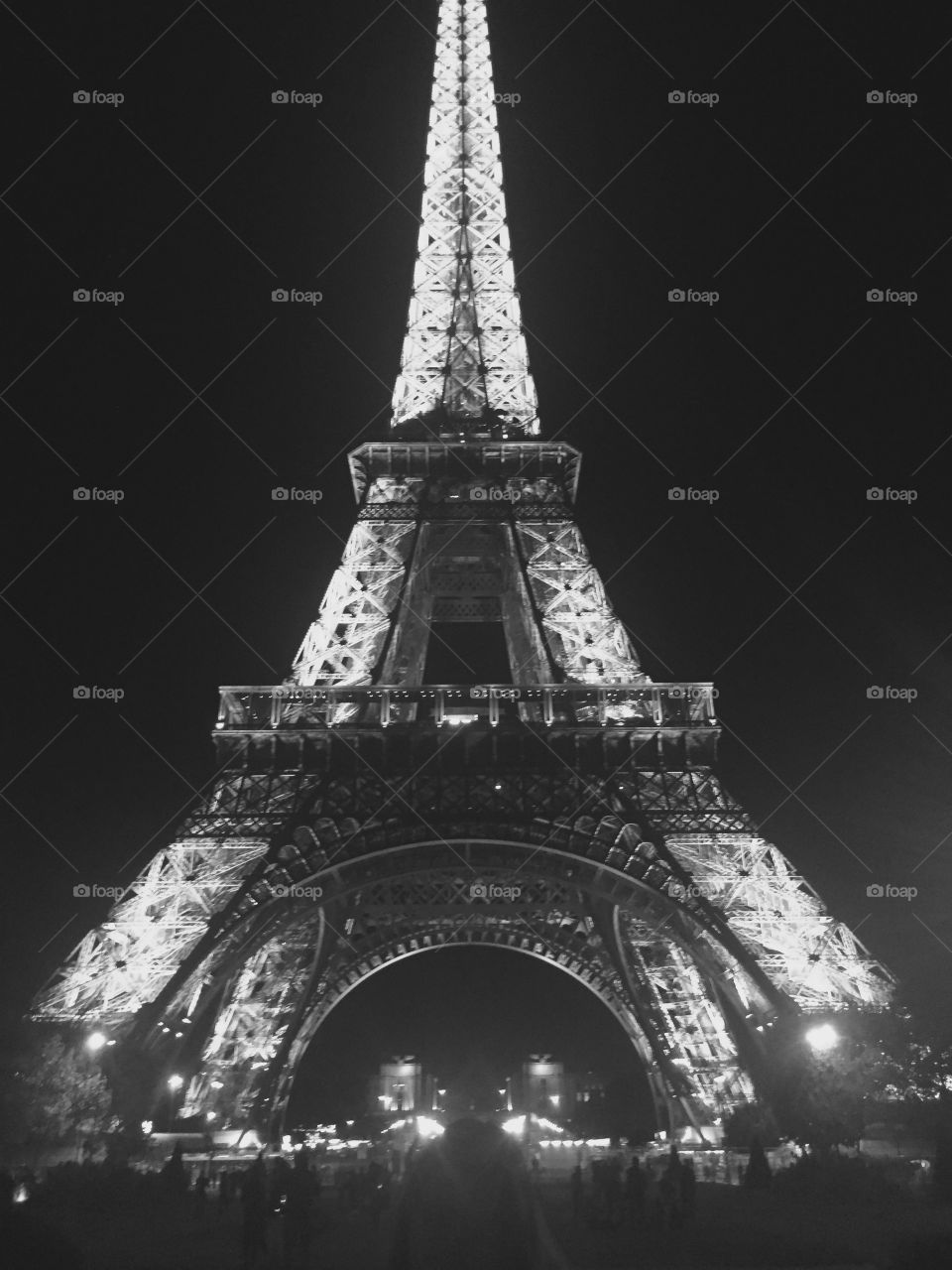 The ultimate splendid wonder of the world ! Eiffel Tower . Paris 