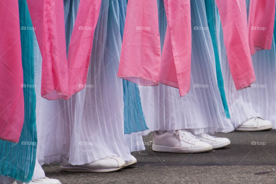 Dancers from the Annual Dance Parade in Manhattan, New York City.