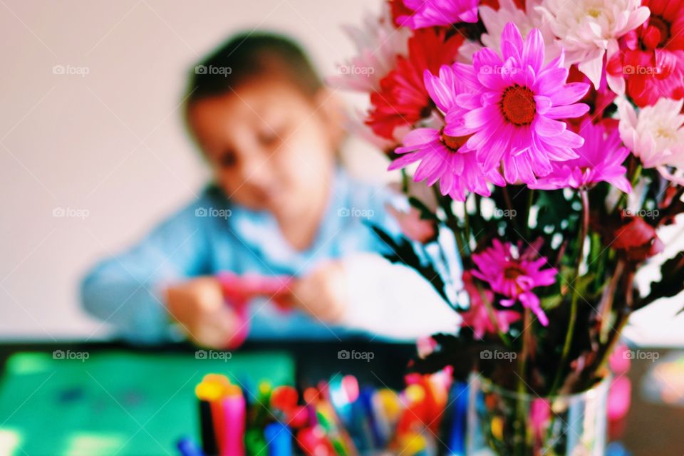 Flower, People, Beautiful, Color, Girl