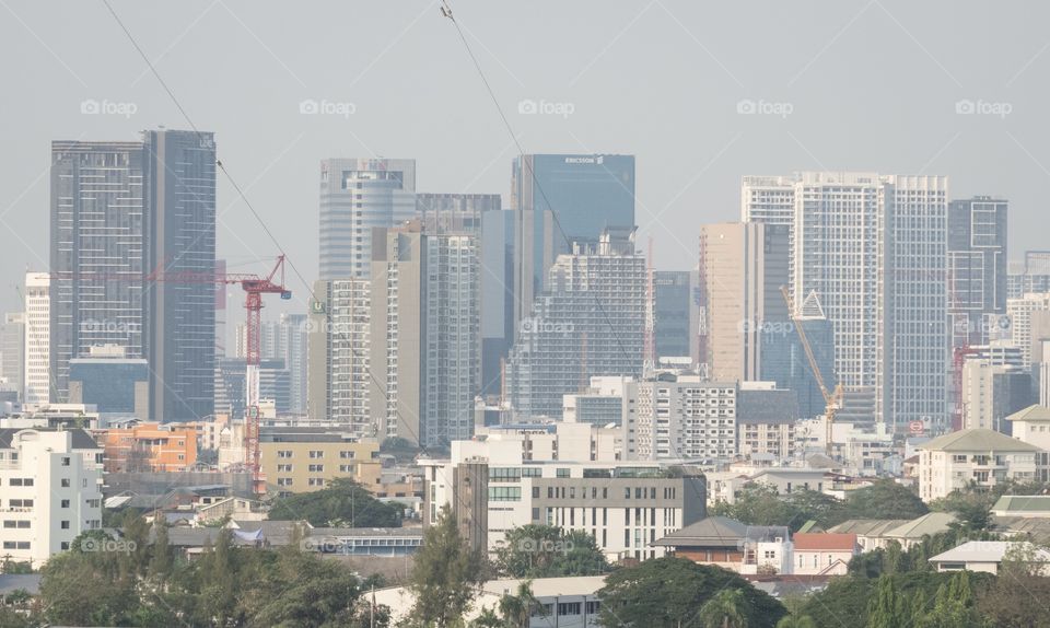 PM 2.5 dust from construction