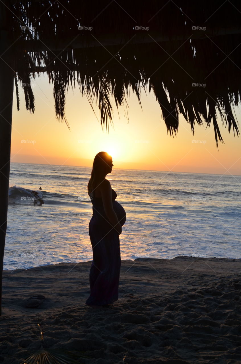Sunset Pregnancy