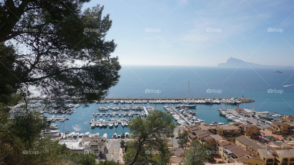 Port#seaview#sky#nature#boats#travel#trees