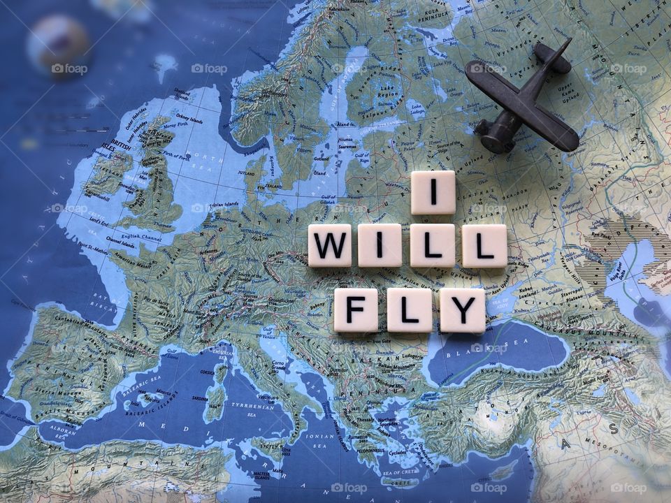 New Years resolutions. I will fly and travel as much as I can! I love traveling! 