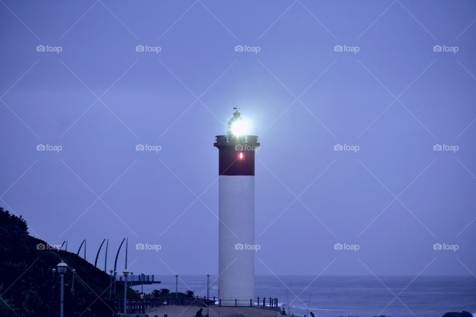 A Dutiful LightHouse At Dawn