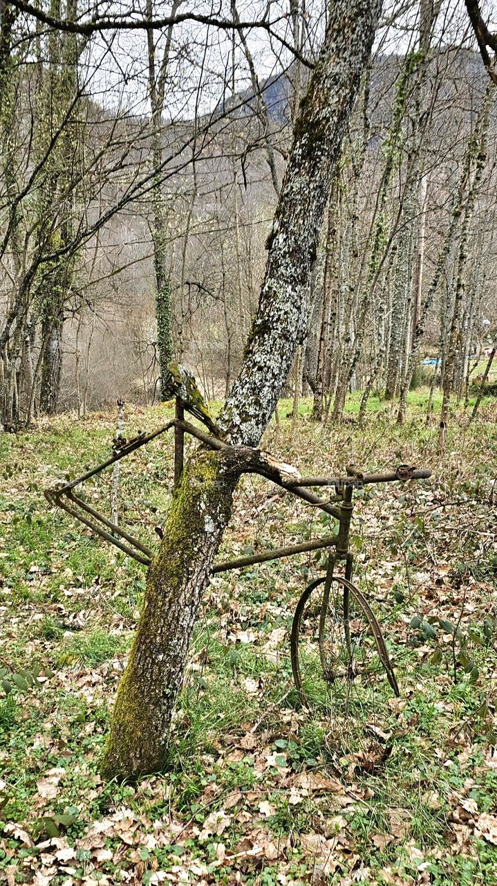 bicyclette encastrée