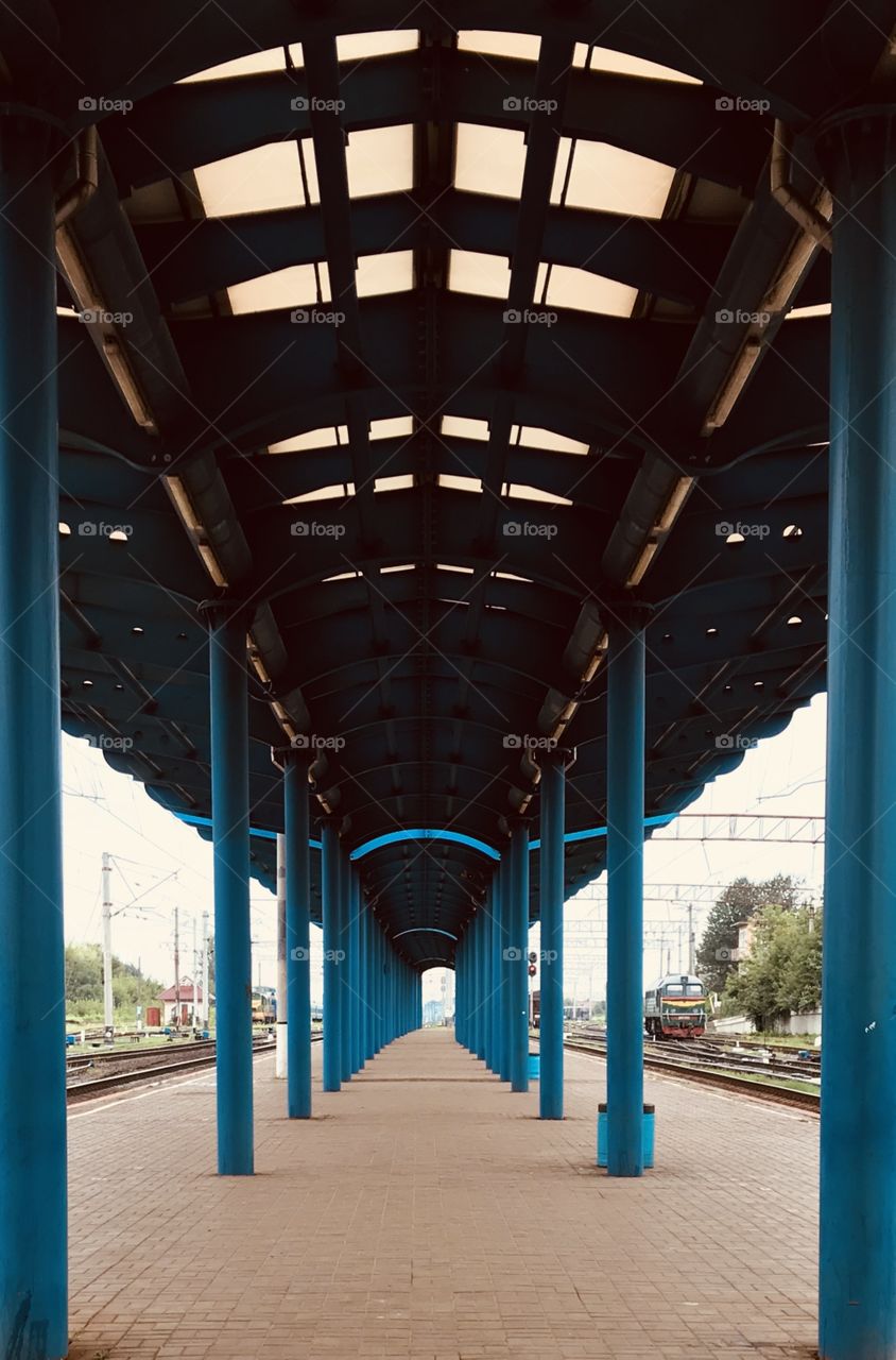 Railway station. Vinnytsya, Ukraine