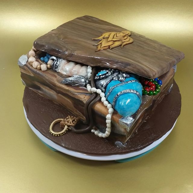 jewelry box cake