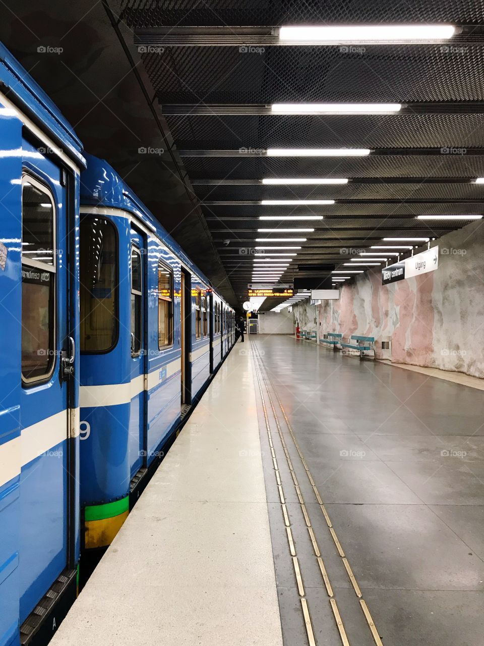 metro station in Stockholm